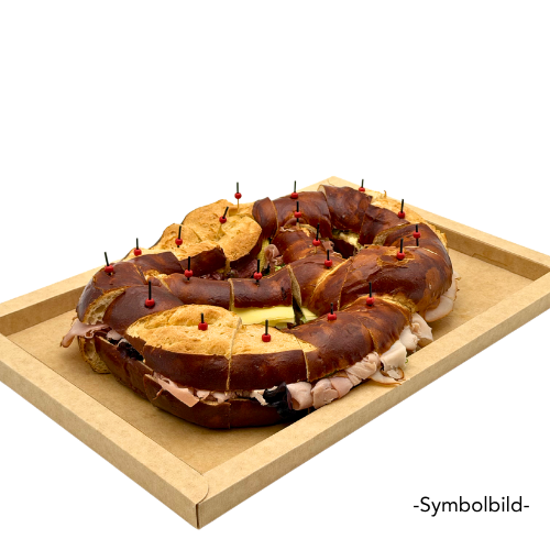 Riesenlaugenbrezel medium "Klassiker" – Bild 2